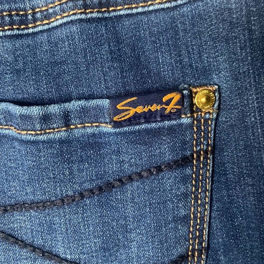 Seven7 HIGH RISE‎ TUMMYLESS SKINNY JEAN Size 6 - Picture 11 of 14